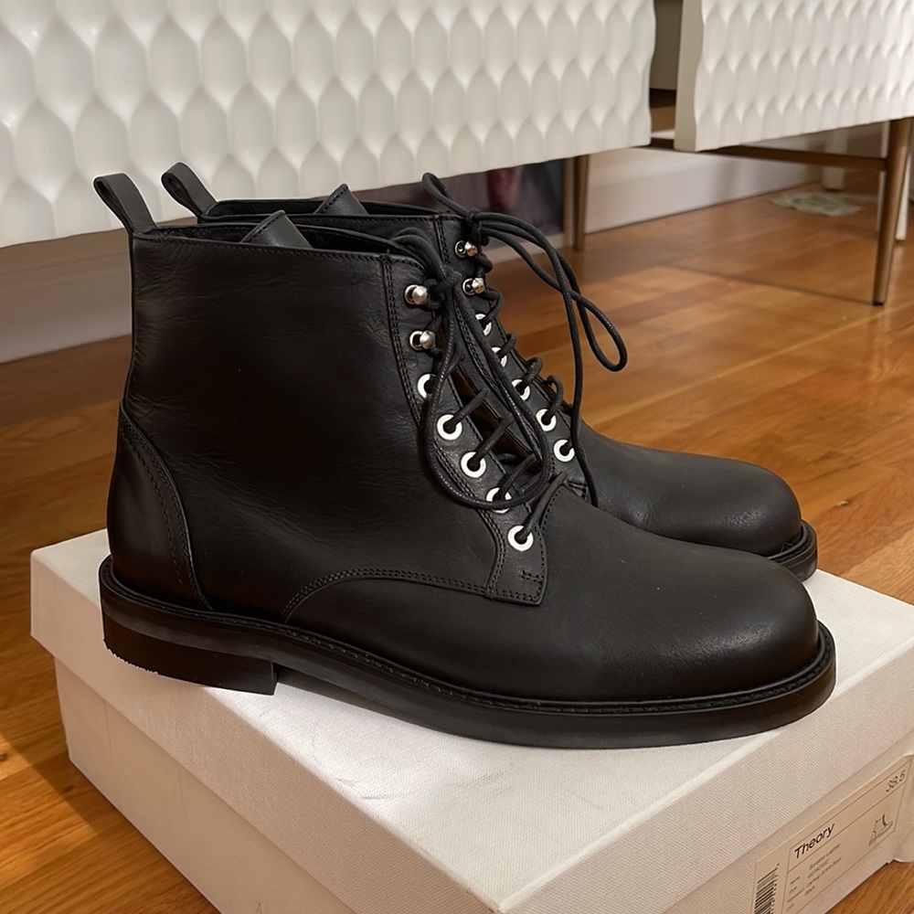 Theory Laceup Ankle Boot (Combat Boot) - Picture 3 of 8